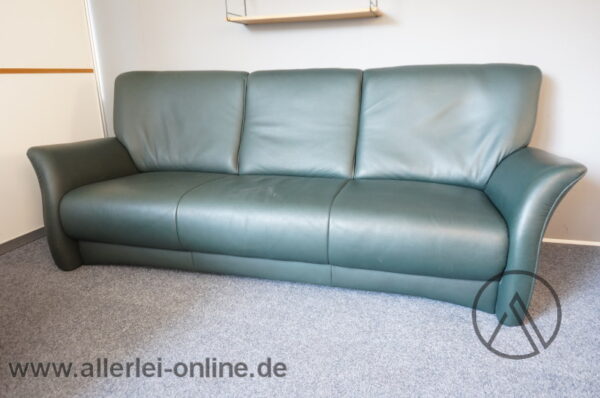 Koinor Tara 3-Sitzer Sofa mit 2-Sessel + Hocker | Leder Sitzmöbel