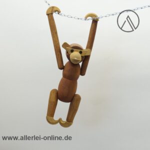 Teak Gelenk Affe | Klammeraffe| Monkey | 60er Jahre | Kay Bojesen | Hans Bolling Ära