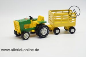 Tonka Toys Traktor mit Anhänger | Vintage 70er Jahre Blechspielzeug