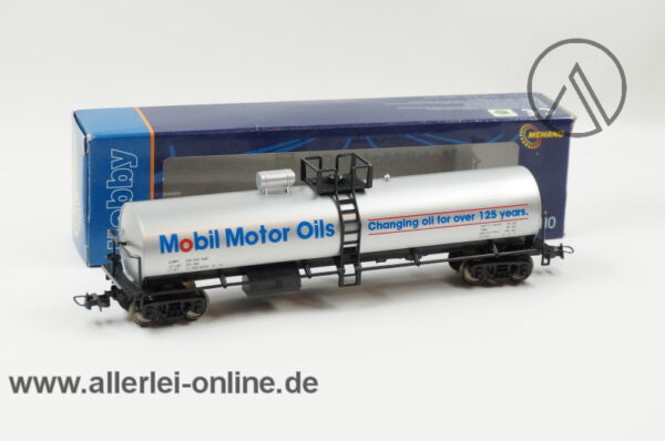 Mehano H0 | Mobil Motor Oils Tank Car | T079/54584 Kesselwagen | 4-Achs Güterwagen mit OVP