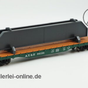 Mehano H0 | ATSF Flat Car mit Metallträgern | T113/17883