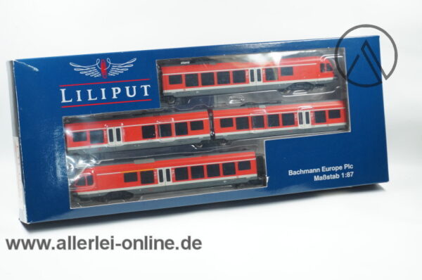 Liliput Spur H0 | L133972 AC Triebwagen 4-tlg. | Regionaltriebwagen FLIRT BR 429 026 der DB mit OVP