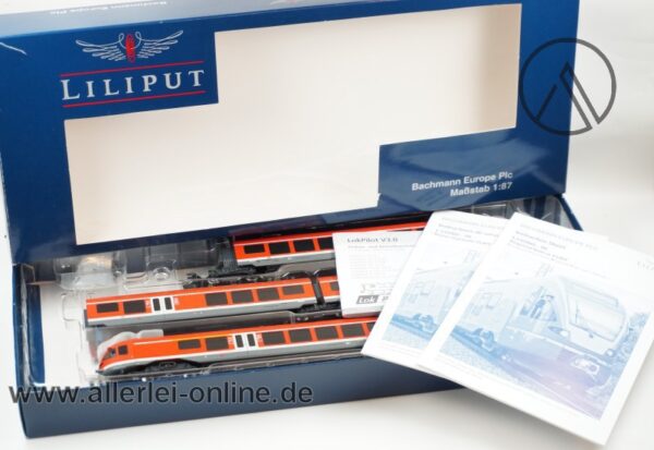 Liliput Spur H0 | L 133972 AC Digital Triebwagen 4-tlg. Set | Regionaltriebwagen FLIRT BR 429