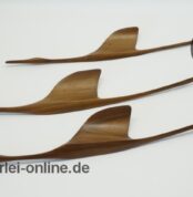 Teak Kraniche | Teakholz Reiher | Wandschmuck | Danish Mid Century Design der 60er Jahre