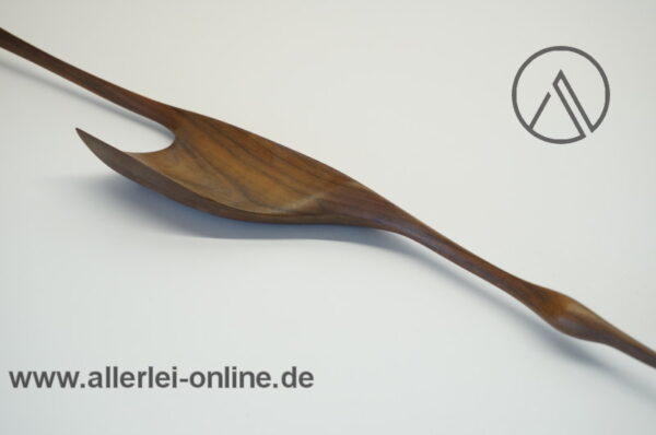 Vintage Teak Kraniche | Teakholz Reiher | Wandschmuck