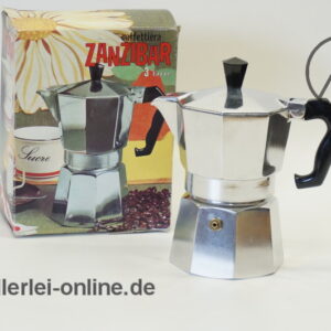 Zanzibar Mokka | Kaffee Kanne | Vintage Espressokocher Herdkocher