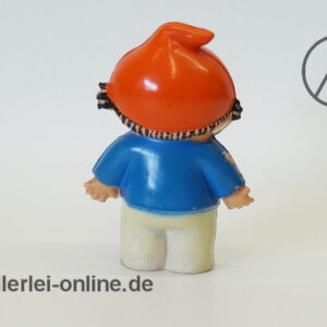 Mainzelmännchen Fritzchen Gummifigur | Goebel Mainzelmann Nr.4 Vintage Hohlgummi Figur