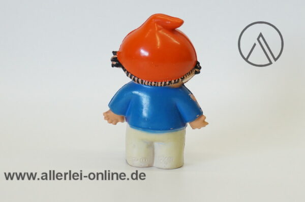 Mainzelmännchen Fritzchen Gummifigur | Goebel Mainzelmann Nr.4 Vintage Hohlgummi Figur