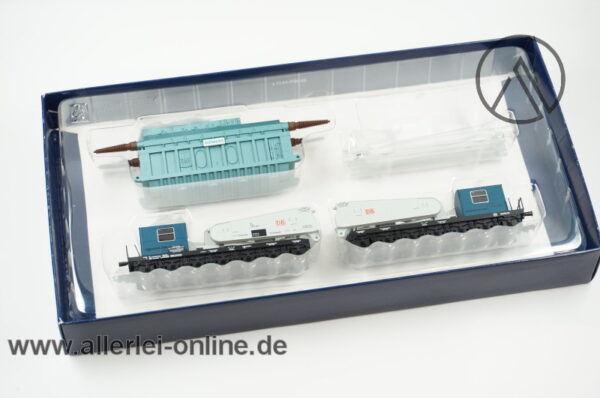 Liliput Spur H0 | L 220999 Siemens Grosstrafo-Schwertransport | 14-Achsiger Schwerlasttransporter der DB mit OVP