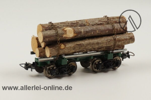 Mehano H0 | LOG Car Green Frame | T052/19967 Stammholz Güterwagen