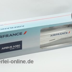 AIRBUS A380 | AIRFRANCE F-HPJA Flugzeugmodell | Scale 1:200 Socatec Aero | Hogan Modell mit OVP