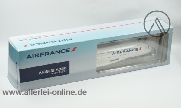 AIRBUS A380 | AIRFRANCE F-HPJA Flugzeugmodell | Scale 1:200 Socatec Aero | Hogan Modell mit OVP