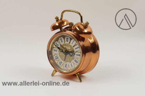 Blessing Messing Wecker | Vintage Mechanische Uhr | Reisewecker