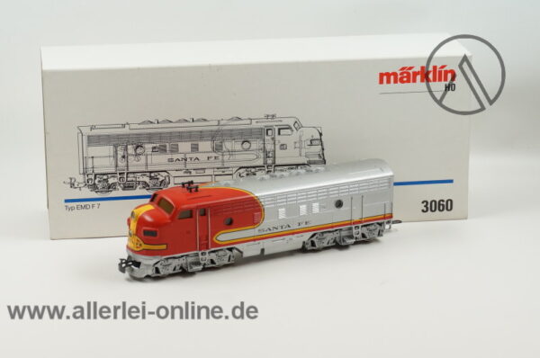 Märklin H0 | 3060 + 4060 | USA Diesellokomotiven SANTA FE Express | EMD F7