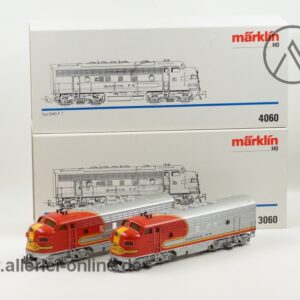 Märklin H0 | 3060 + 4060 | USA Diesellok SANTA FE | EMD F7 Diesellokomotive mit OVP