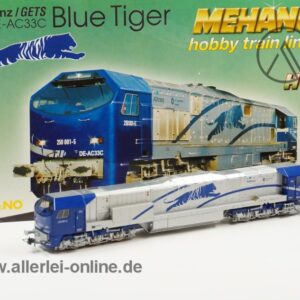 Mehano H0 | ADtranz / GETS Blue Tiger | AC T167 Diesellok DE-AC33C | Diesellokomotive mit OVP