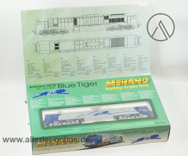 Mehano Spur H0 | ADtranz / GETS Blue Tiger | AC T167 Modelleisenbahn