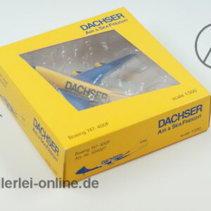 Herpa | Boeing 747-400F | Dachser Air & Sea Freight Frachtflugzeug | Scale 1:500 Modell 504027