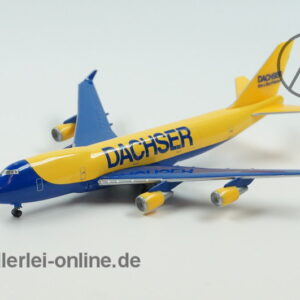 Herpa | Boeing 747-400F | Dachser Air & Sea Freight Frachtflugzeug | Scale 1:500 Art.Nr: 504027