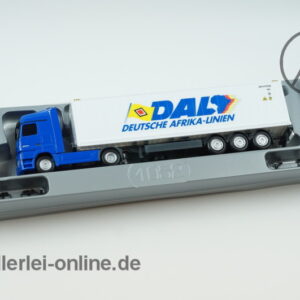 Herpa Exclusiv Serie 1:87 | MB Actros 1860 Container-Sattelzug | DAL - Deutsche Afrika-Linien