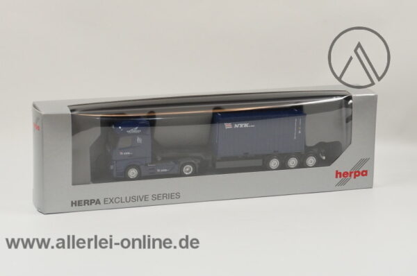 Herpa Exclusiv Serie | MB Actros Container-Sattelzug | NYK - Nippon Yusen Kaisha | 1:87 mit OVP