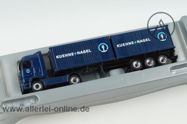 Schuco | MB Actros V8 Container-Sattelzug | KUEHNE + NAGEL