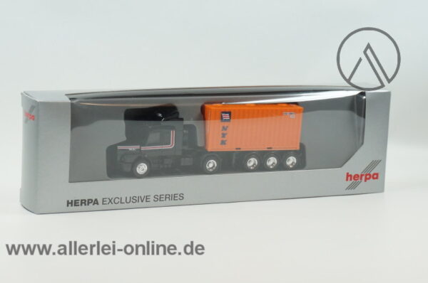 Herpa Exclusiv Serie | Scania Container-Sattelzug | NYK - Nippon Yusen Kaisha | 1:87 mit OVP