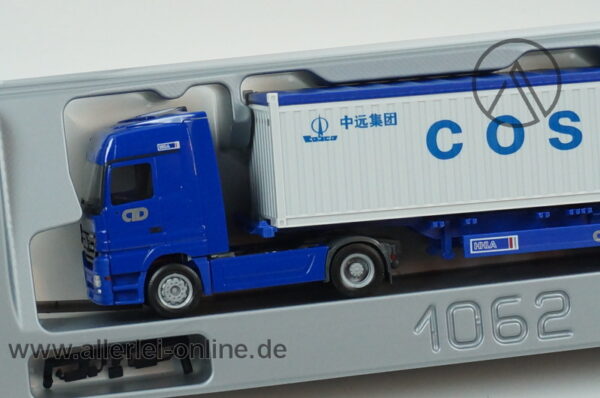 Herpa Exclusiv Serie | MB Actros COSCO Container