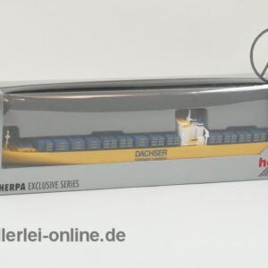 Herpa Exclusiv Serie | DACHSER Intelligent Logistics Containerschiff mit OVP