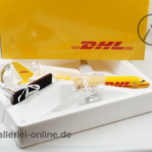 Boeing 757-200 | G-BIKM | DHL Frachtflugzeug | Scale 1:100 Flugzeugmodell mit OVP