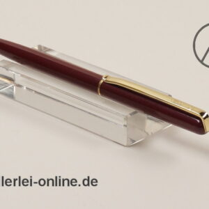 ELYSEE 60 Kugelschreiber | Vintage Drehkugelschreiber | Bordeaux/Gold | MINT/unbenutzt