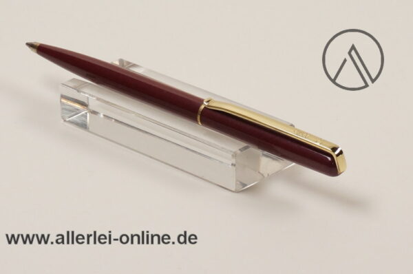 ELYSEE 60 Kugelschreiber | Vintage Drehkugelschreiber | Bordeaux/Gold | MINT/unbenutzt