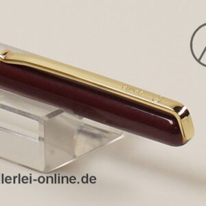 ELYSEE 60 Kugelschreiber | Vintage Drehkugelschreiber | Bordeaux/Gold