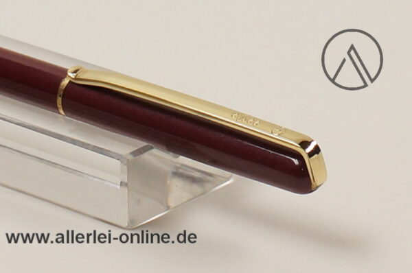 ELYSEE 60 Kugelschreiber | Vintage Drehkugelschreiber | Bordeaux/Gold