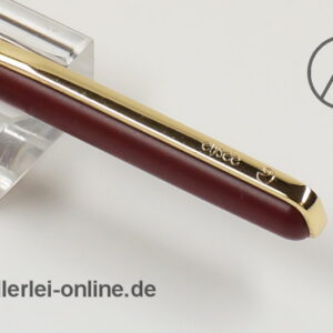 ELYSEE 60 Kugelschreiber | Vintage Drehkugelschreiber | Bordeaux/Gold | MINT/unbenutzt