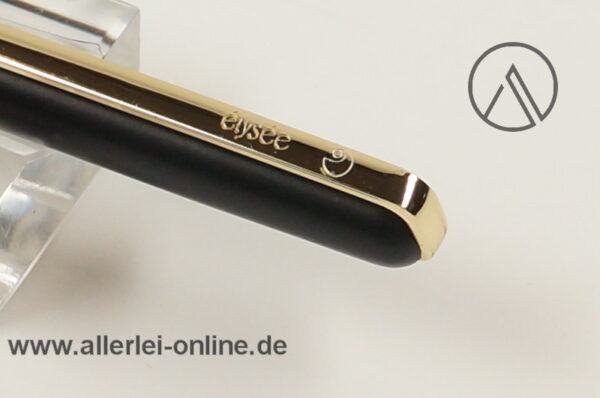 ELYSEE 60 Kugelschreiber | Vintage Drehkugelschreiber | schwarz/Gold