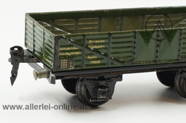 Märklin Spur 0 | Niederbordwagen | Blechspielzeug