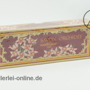 Savon Orchidee | 3 x 100g/3.5 oz. | Roger Gallet | Vintage Savon de Luxe