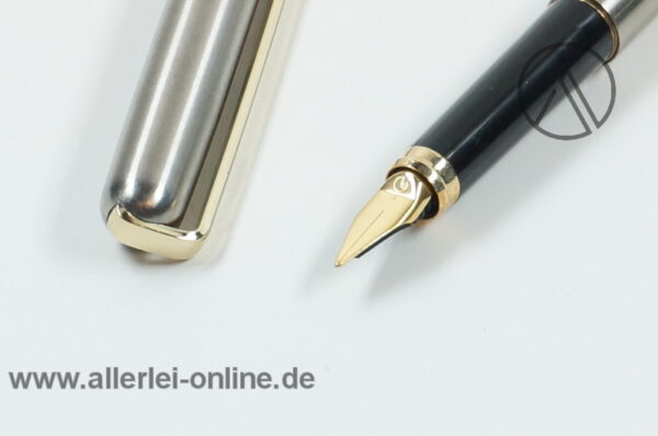 ELYSEE 60 Füllfederhalter | Vintage Füller "M" | Edelstahl - Gold