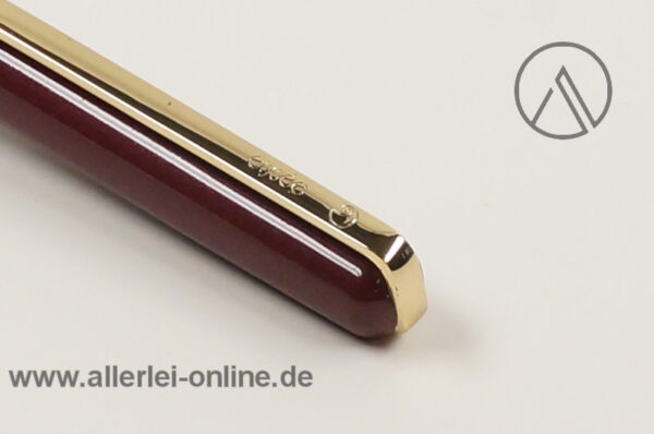 ELYSEE 60 Füllhalter | Vintage Patronenfüller „F“ Rot-Bordeaux / Gold