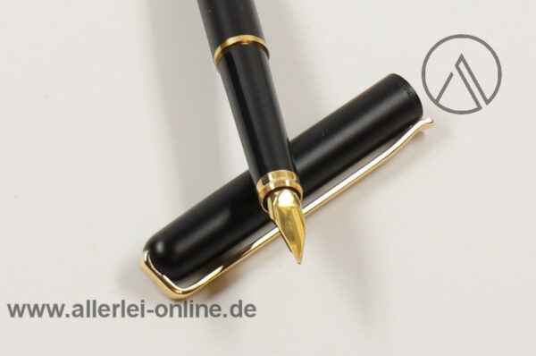 ELYSEE 60 Füllhalter | Vintage Füller „M“ | schwarz-Gold