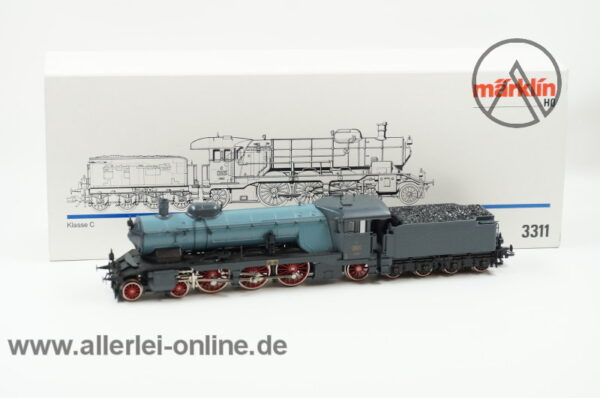 Märklin H0 3311 | Klasse C 2007 Dampflokomotive | Schlepptenderlokomotive