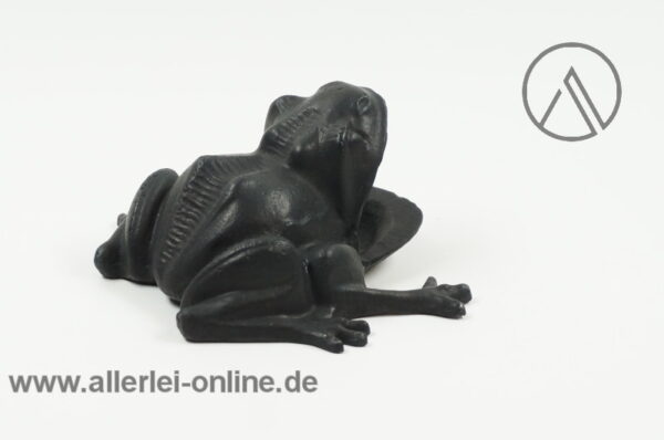 Frosch Eisen Aschenbecher | Eisenguss Frosch | Frog Ashtray