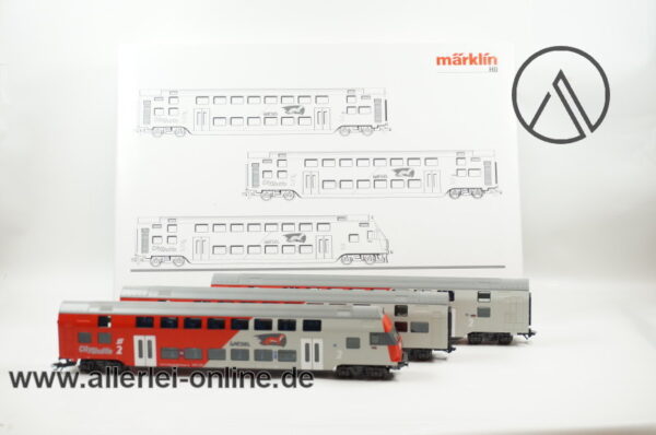 Märklin H0 | 43540 City-Shuttle Wagen-Set | 3-teilig "Wiesel" ÖBB