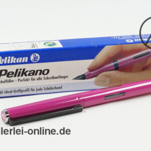 Pelikan P451 Pelikano Schulfüller "L" | Vintage Füllfederhalter | PINK