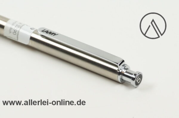 LAMY ST 145 | Bleistift | Druckbleistift 0,5 mm | Edelstahl ,rundmattiert | unbenutzt mit OVP