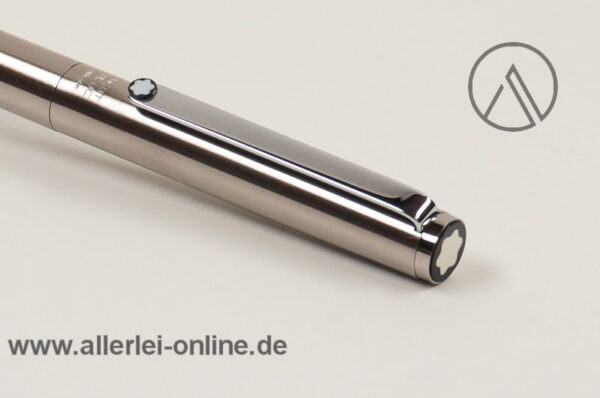 MONTBLANC Triple Star | Edelstahl Rollerball | 80er Jahre Ballpoint Pen