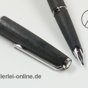 Montblanc Classic 220SP Füller | Patronenfüller | mattschwarz/silber | 14C/585 Goldfeder "M"