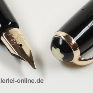 Montblanc 256 Kolben-Füller | 14ct/585er Goldfeder "BB"