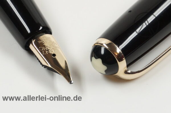 Montblanc 256 Kolben-Füller | 14ct/585er Goldfeder "BB"